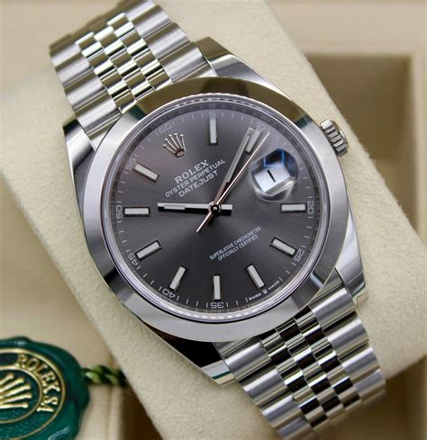 rolex datejust 41 weißgold lünette rhodium zifferblatt|Rolex Datejust 41 release date.